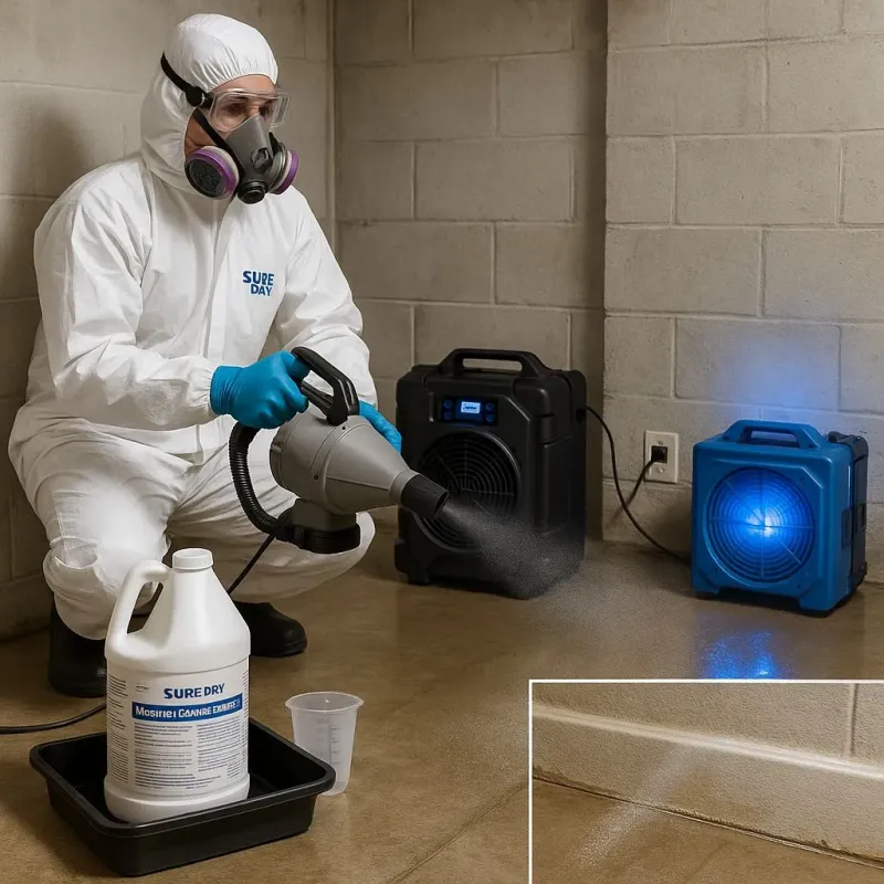 Sanitization and Odor Removal process in West Park, CA