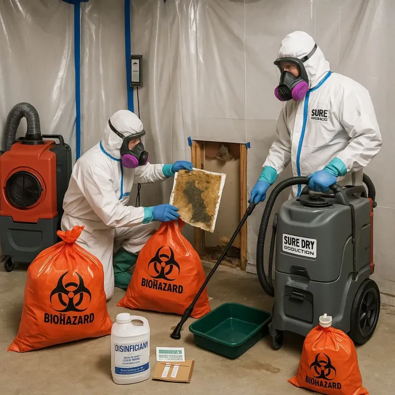 Contaminated Water Handling Protocols process in West Park, CA