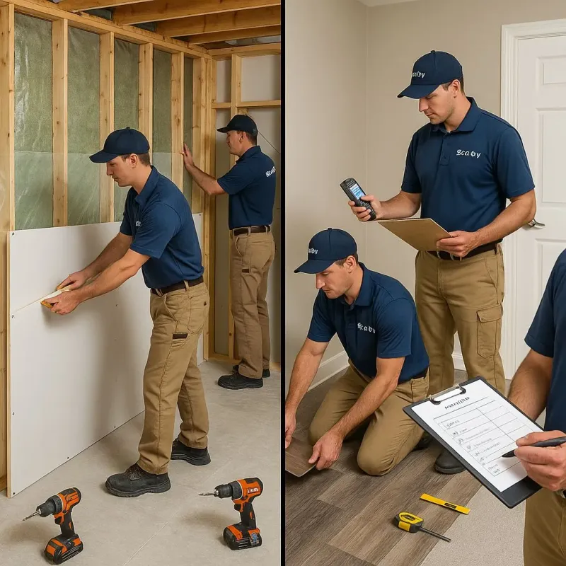 Repairs and Reconstruction process in West Park, CA