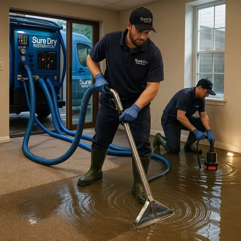 Water Extraction and Removal process in West Park, CA